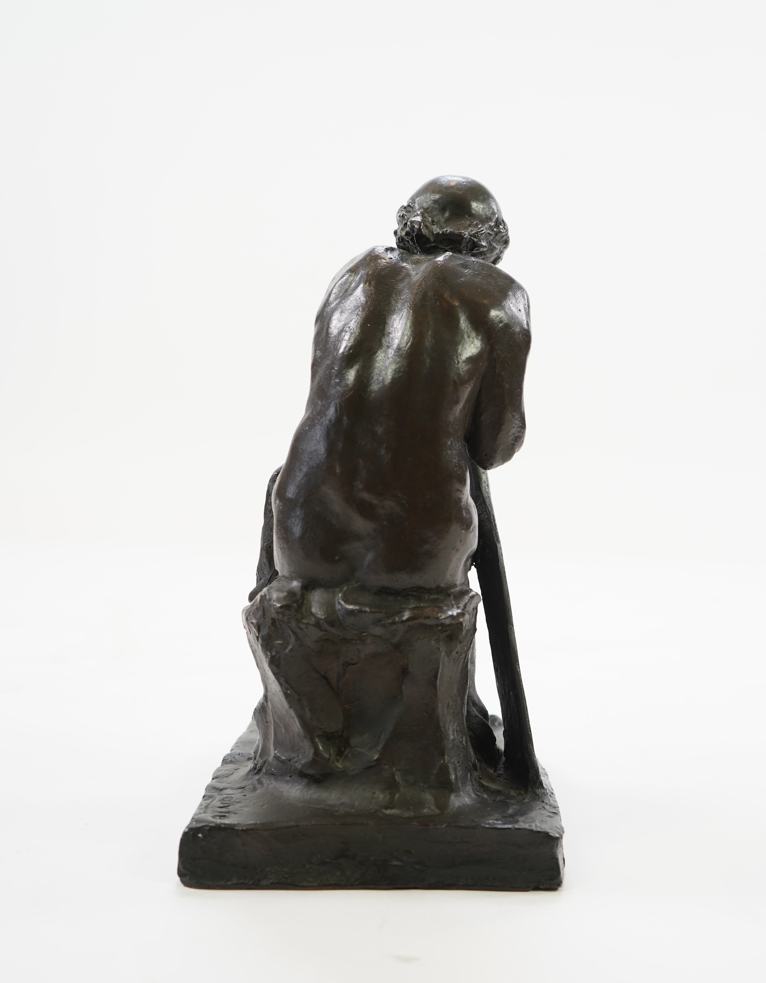 Alexander Proudfoot (1878-1957), ‘Charon’, a patinated bronze